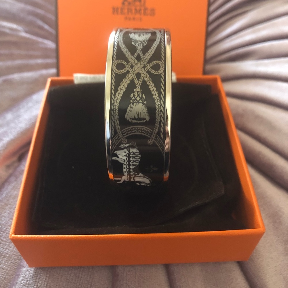 BRAND NEW HERMES π Grand Apparat 2 bangle - Picture 5 of 8